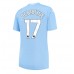 Billige Manchester City Kevin De Bruyne #17 Hjemmebane Fodboldtrøjer Dame 2023-24 Kortærmet